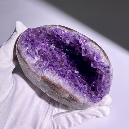 A91◇１点物◇アメジスト　クリスター◇110×75×83mm◇天然石・鉱物・パワーストーン