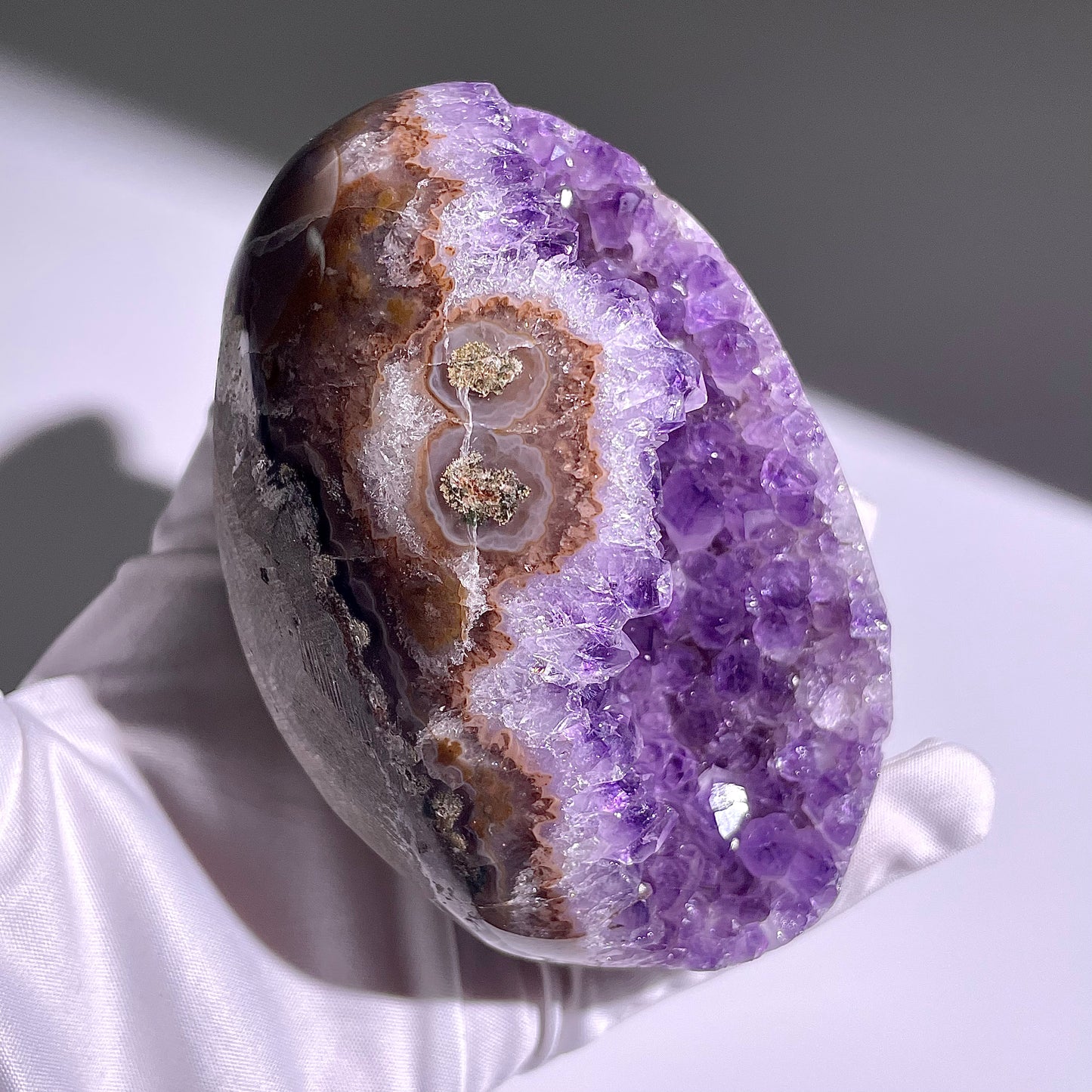 A91◇１点物◇アメジスト　クリスター◇110×75×83mm◇天然石・鉱物・パワーストーン
