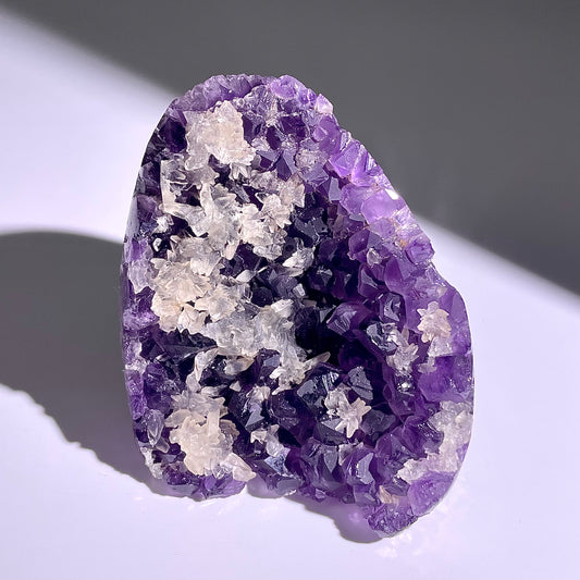 A92◇１点物◇アメジスト　クリスター◇100×70×43mm◇天然石・鉱物・パワーストーン