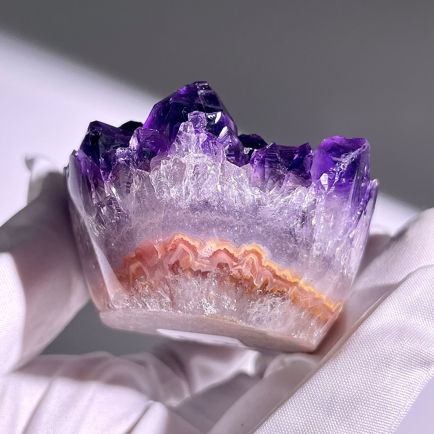 A94◇１点物◇アメジスト　クリスター◇82×56×28mm◇天然石・鉱物・パワーストーン