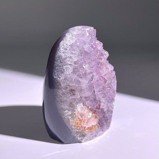 A95◇１点物◇アメジスト　クリスター◇79×62×36mm◇天然石・鉱物・パワーストーン