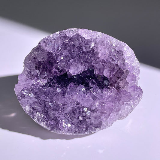 A96◇１点物◇アメジスト　クリスター◇94×79×73mm◇天然石・鉱物・パワーストーン