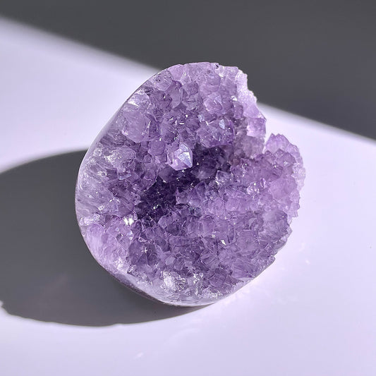 A96◇１点物◇アメジスト　クリスター◇94×79×73mm◇天然石・鉱物・パワーストーン