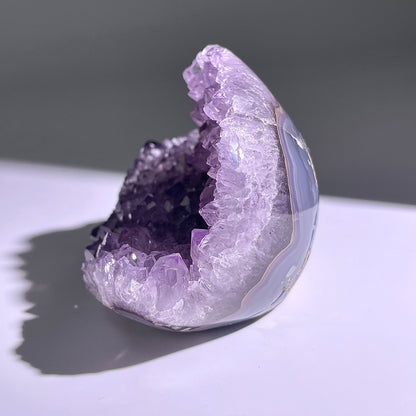 A96◇１点物◇アメジスト　クリスター◇94×79×73mm◇天然石・鉱物・パワーストーン