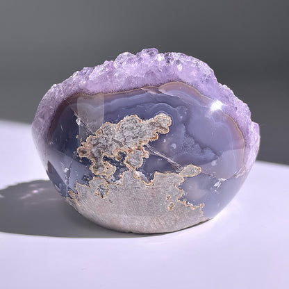 A96◇１点物◇アメジスト　クリスター◇94×79×73mm◇天然石・鉱物・パワーストーン