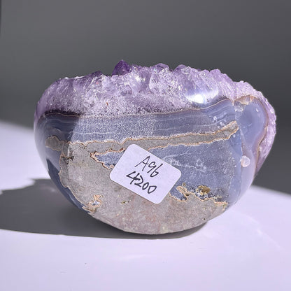 A96◇１点物◇アメジスト　クリスター◇94×79×73mm◇天然石・鉱物・パワーストーン
