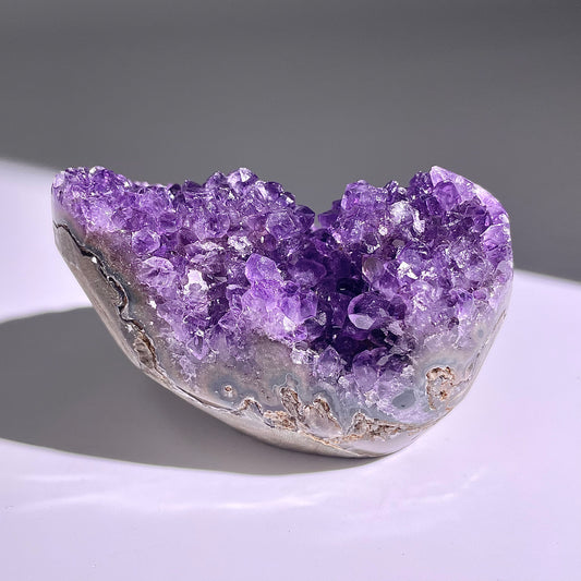 A99◇１点物◇アメジスト　クリスター◇77×51×41mm◇天然石・鉱物・パワーストーン