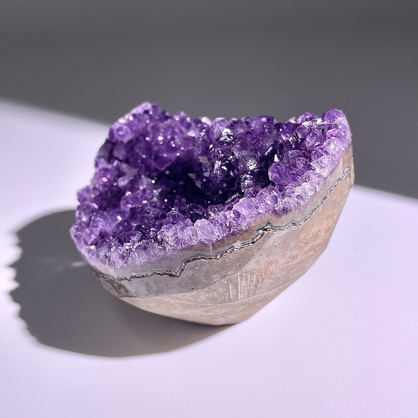 A99◇１点物◇アメジスト　クリスター◇77×51×41mm◇天然石・鉱物・パワーストーン