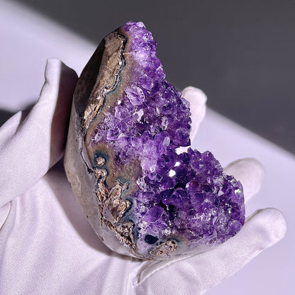 A99◇１点物◇アメジスト　クリスター◇77×51×41mm◇天然石・鉱物・パワーストーン