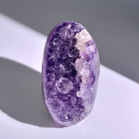 A100◇１点物◇アメジスト　クリスター◇111×56×42mm◇天然石・鉱物・パワーストーン