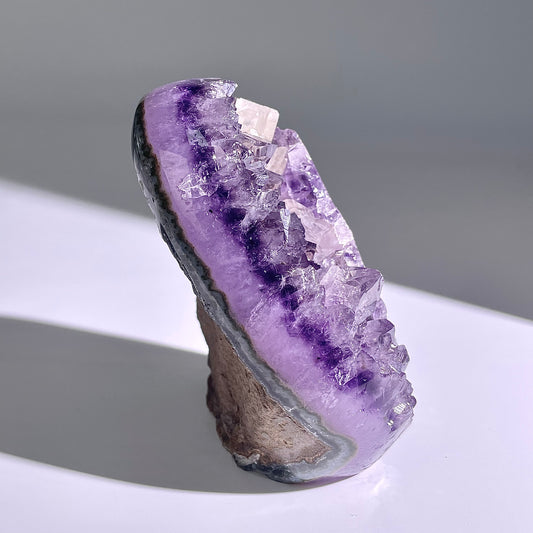 A100◇１点物◇アメジスト　クリスター◇111×56×42mm◇天然石・鉱物・パワーストーン