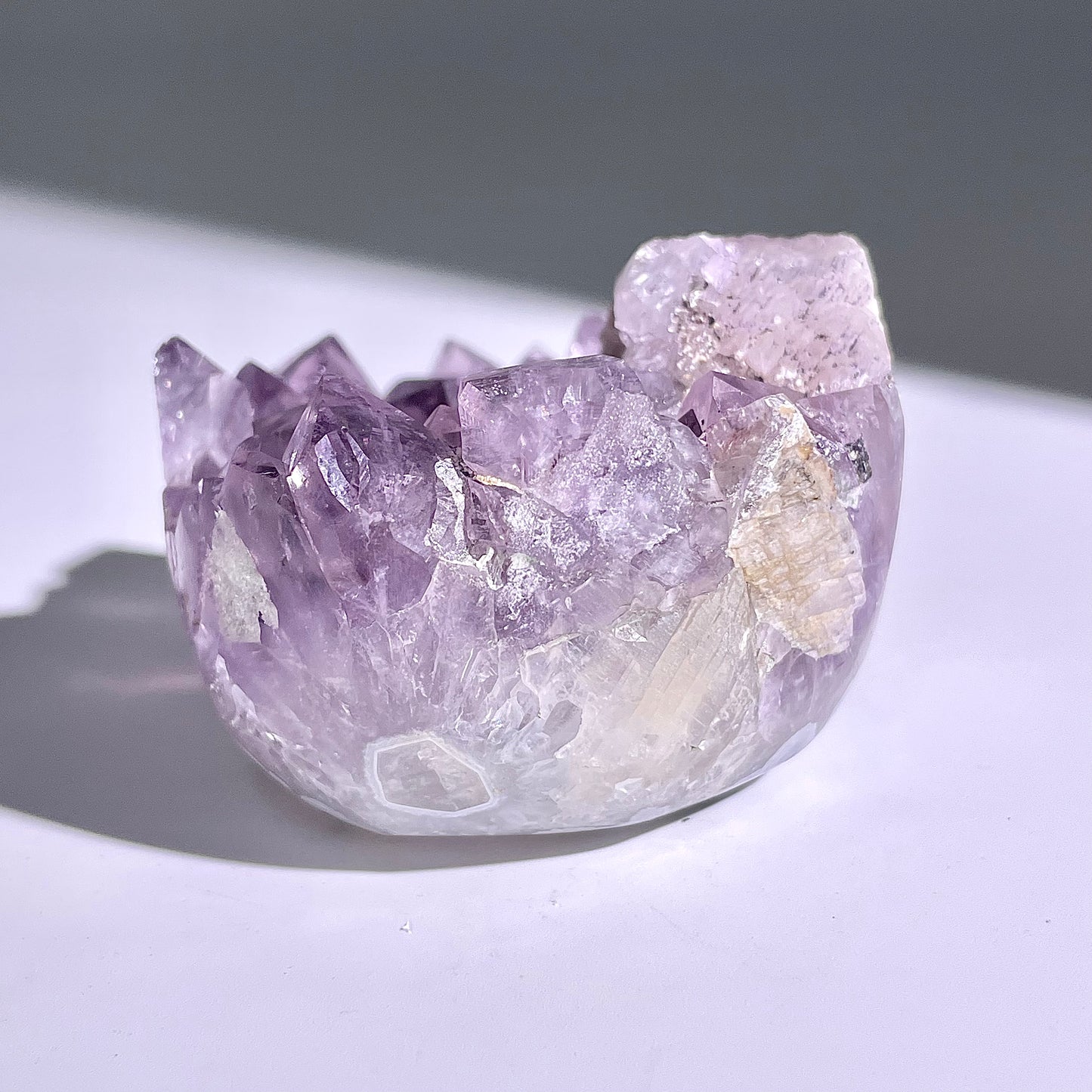A101◇１点物◇アメジスト　クリスター◇65×52×26mm◇天然石・鉱物・パワーストーン