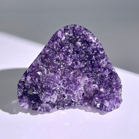 A102◇１点物◇アメジスト　クリスター◇109×87×62mm◇天然石・鉱物・パワーストーン