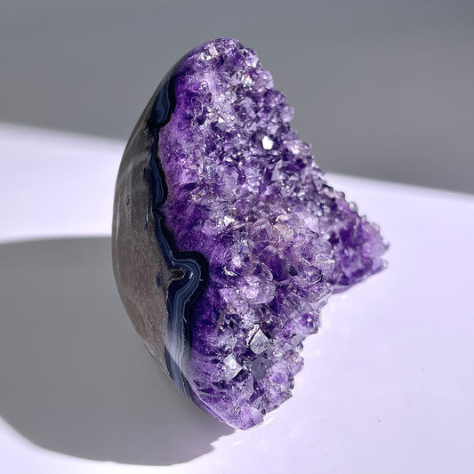 A102◇１点物◇アメジスト　クリスター◇109×87×62mm◇天然石・鉱物・パワーストーン