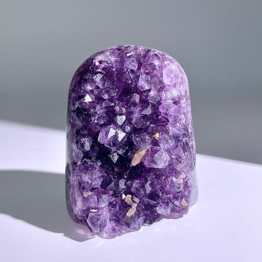 A105◇１点物◇アメジスト　クリスター◇87×57×42mm◇天然石・鉱物・パワーストーン