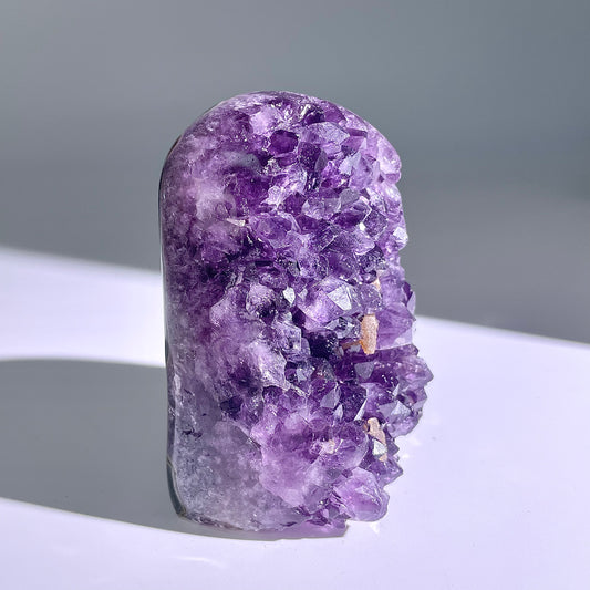 A105◇１点物◇アメジスト　クリスター◇87×57×42mm◇天然石・鉱物・パワーストーン