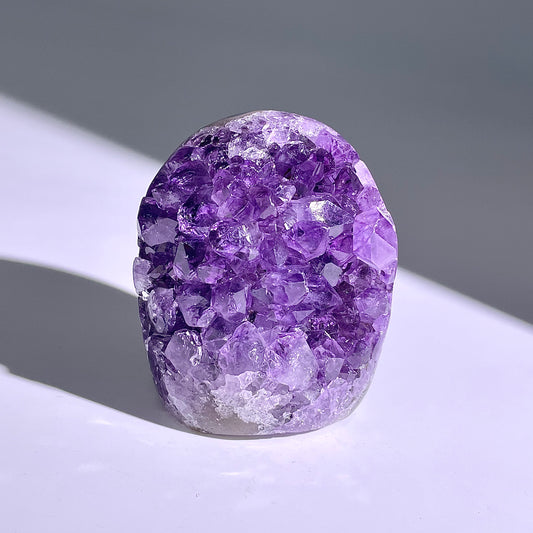 A109◇１点物◇アメジスト　クリスター◇59×49×37mm◇天然石・鉱物・パワーストーン