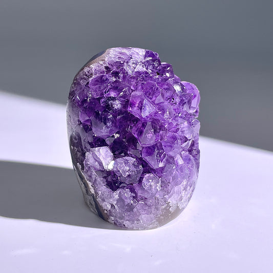 A109◇１点物◇アメジスト　クリスター◇59×49×37mm◇天然石・鉱物・パワーストーン