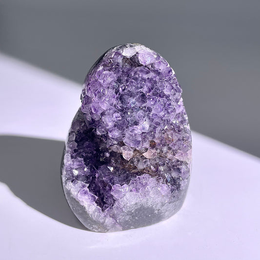 A110◇１点物◇アメジスト　クリスター◇76×49×30mm◇天然石・鉱物・パワーストーン