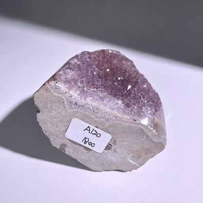 A120◇１点物◇アメジスト　クリスター◇61×58×42mm◇天然石・鉱物・パワーストーン