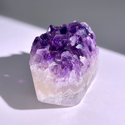 A126◇１点物◇アメジスト　クリスター◇76×38×55mm◇天然石・鉱物・パワーストーン