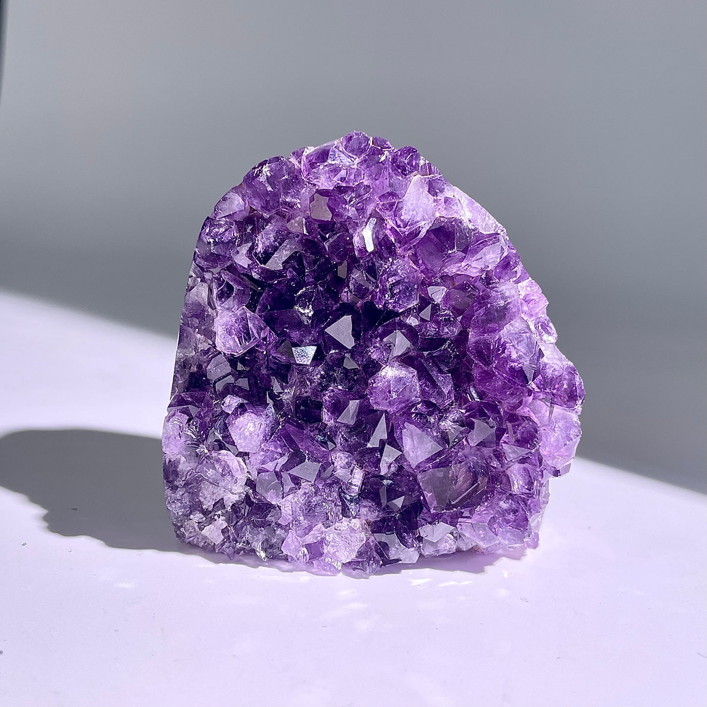 A130◇１点物◇アメジスト　クリスター◇57×62×25mm◇天然石・鉱物・パワーストーン