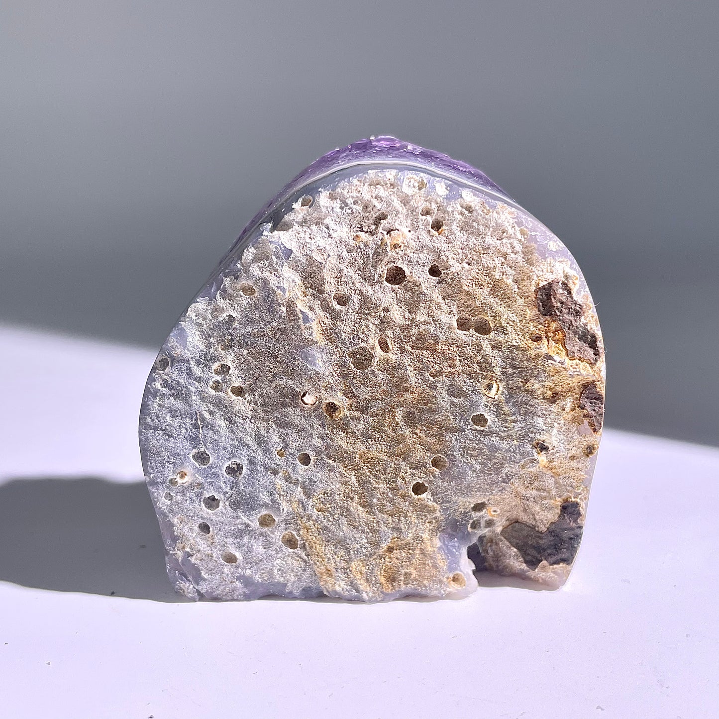 A130◇１点物◇アメジスト　クリスター◇57×62×25mm◇天然石・鉱物・パワーストーン