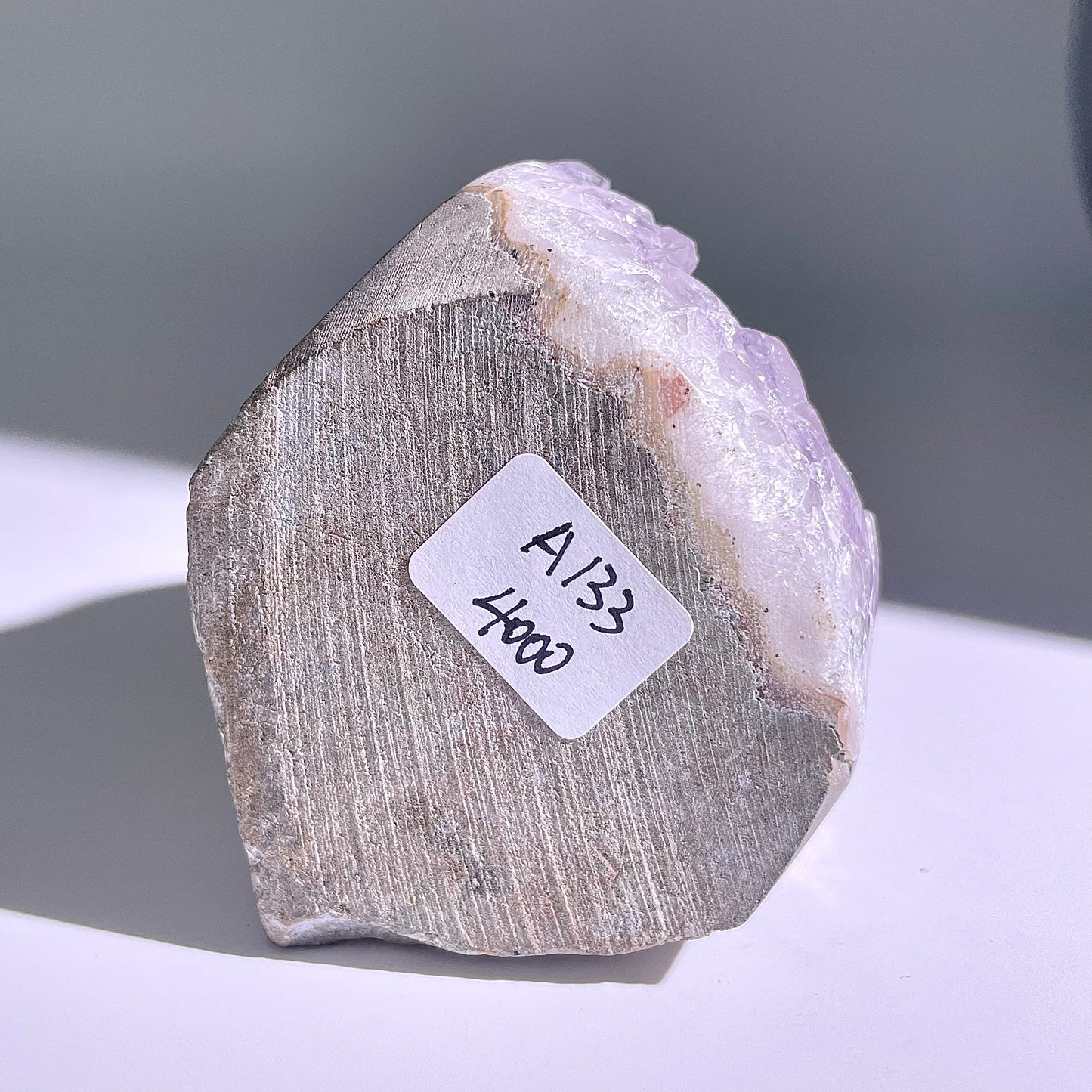 A133◇１点物◇アメジスト　クリスター◇106×63×57mm◇天然石・鉱物・パワーストーン