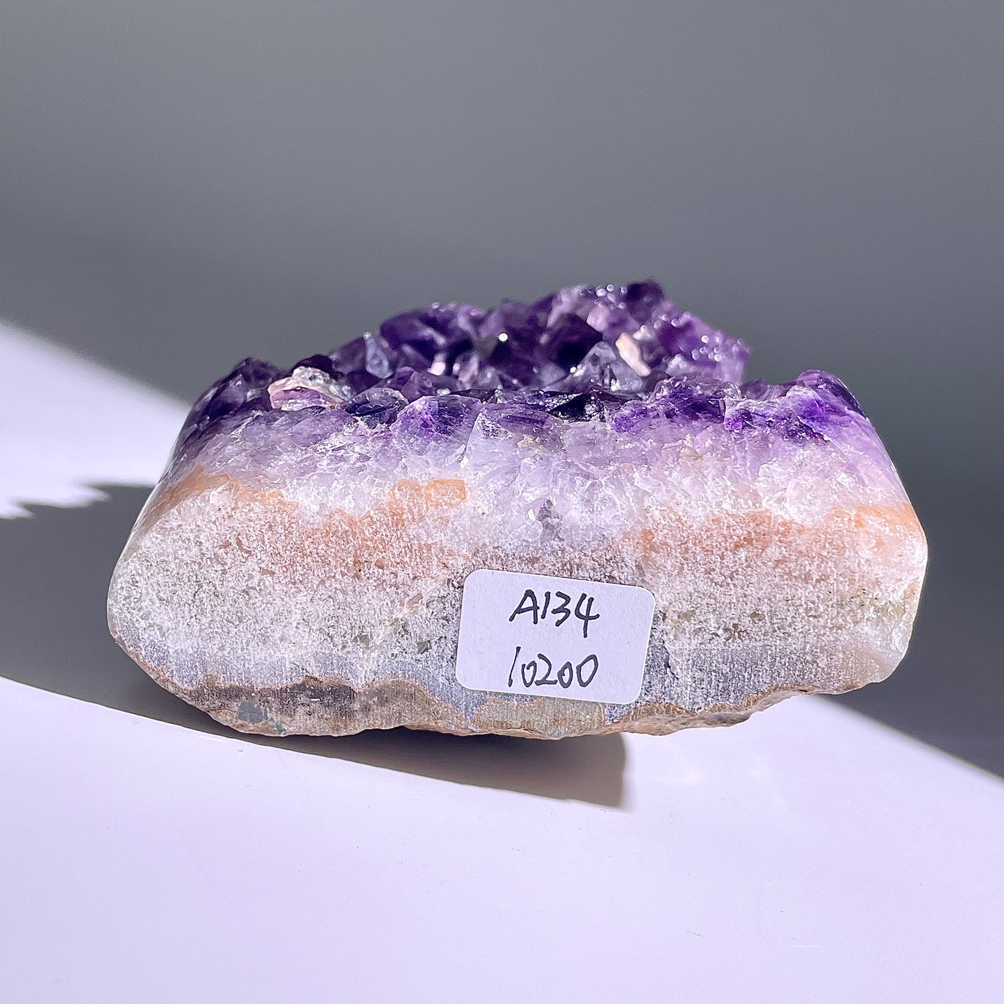 A134◇１点物◇アメジスト　クリスター◇109×90×30mm◇天然石・鉱物・パワーストーン