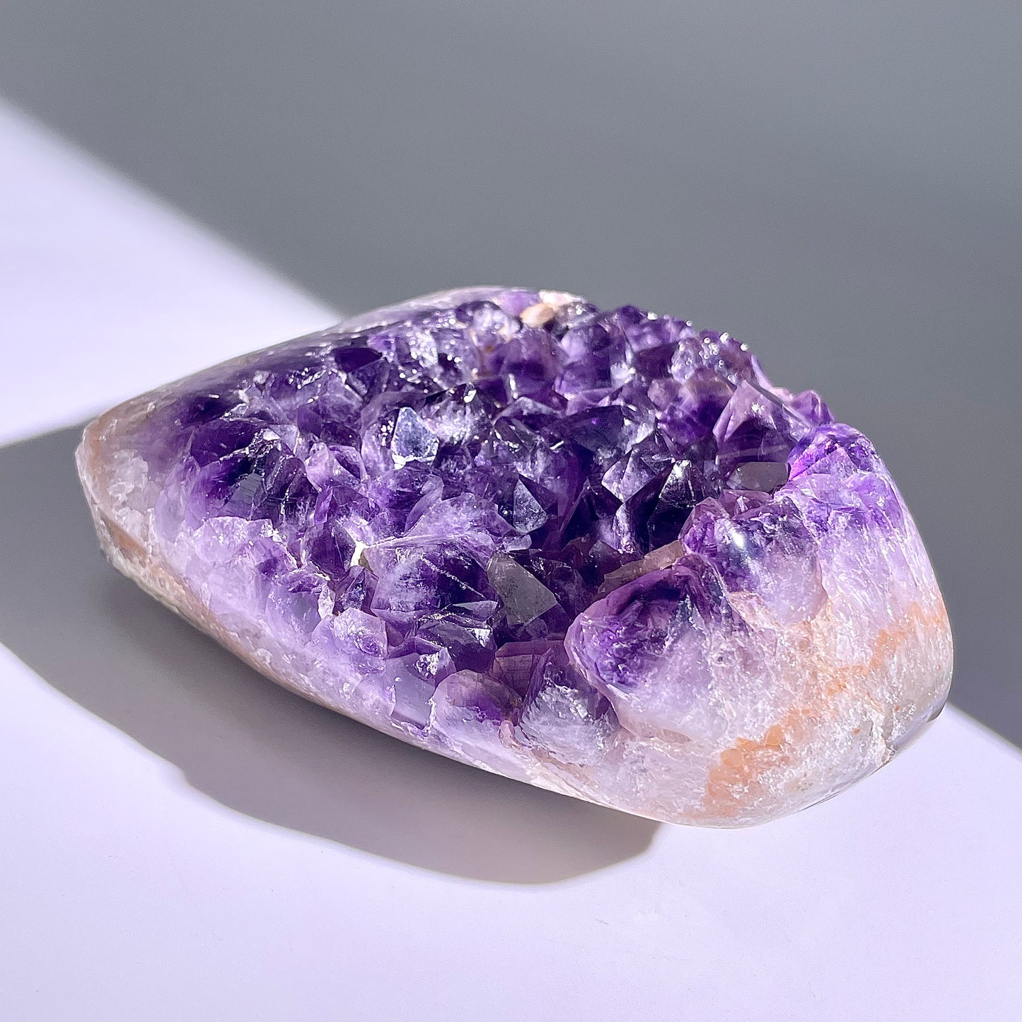 A134◇１点物◇アメジスト　クリスター◇109×90×30mm◇天然石・鉱物・パワーストーン