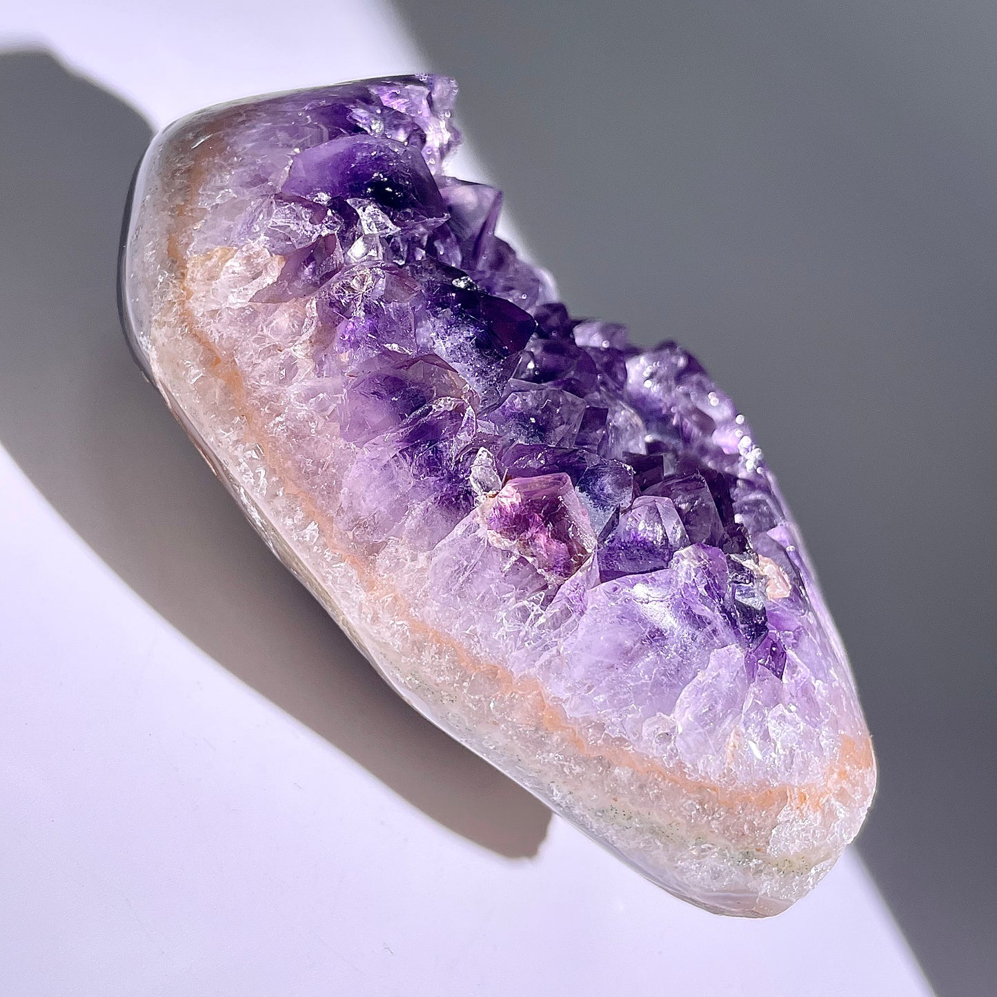A134◇１点物◇アメジスト　クリスター◇109×90×30mm◇天然石・鉱物・パワーストーン