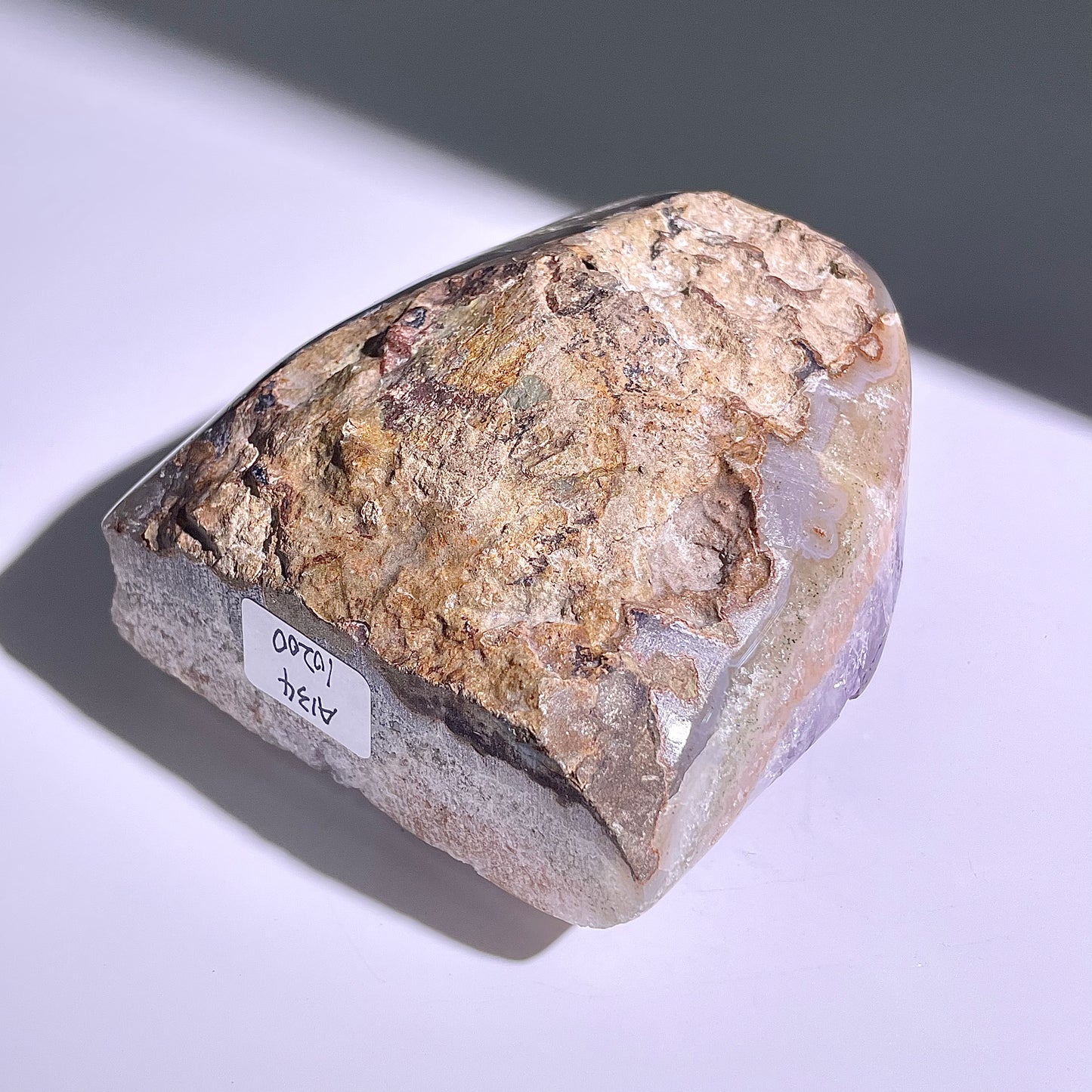 A134◇１点物◇アメジスト　クリスター◇109×90×30mm◇天然石・鉱物・パワーストーン