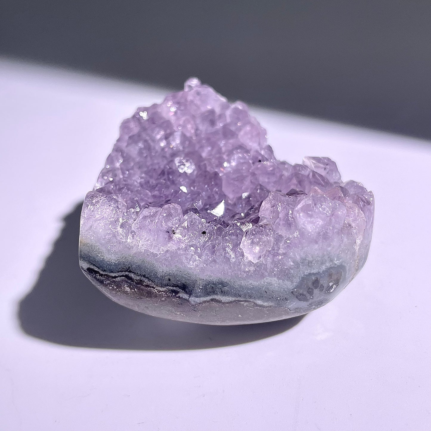 A135◇１点物◇アメジスト　クリスター◇64×47×24mm◇天然石・鉱物・パワーストーン