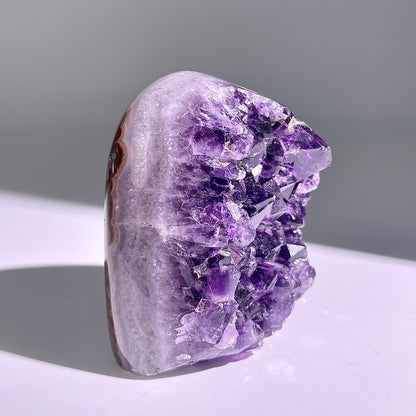 A136◇１点物◇アメジスト　クリスター◇75×60×36mm◇天然石・鉱物・パワーストーン