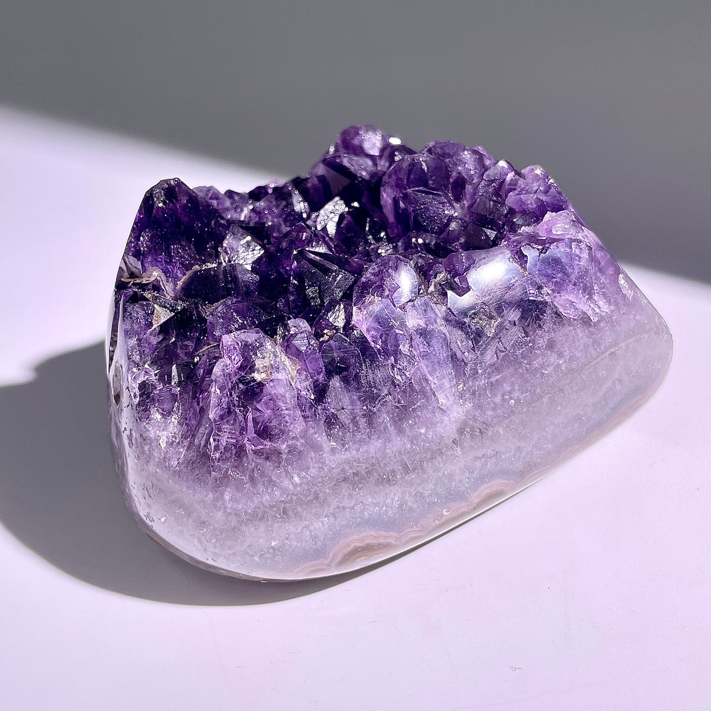 A136◇１点物◇アメジスト　クリスター◇75×60×36mm◇天然石・鉱物・パワーストーン