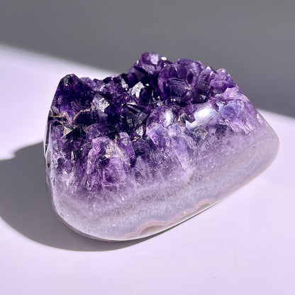 A136◇１点物◇アメジスト　クリスター◇75×60×36mm◇天然石・鉱物・パワーストーン