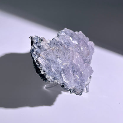 A137◇１点物◇瑪瑙とアメジスト共生◇141×63×21mm◇天然石・鉱物・パワーストーン