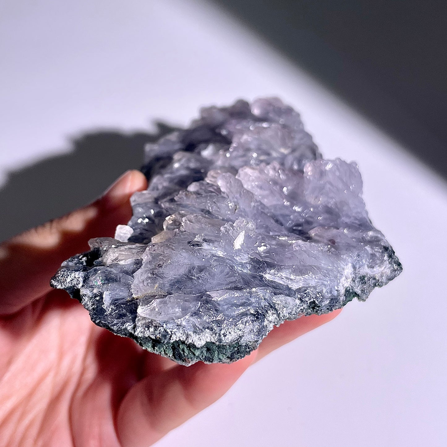 A137◇１点物◇瑪瑙とアメジスト共生◇141×63×21mm◇天然石・鉱物・パワーストーン