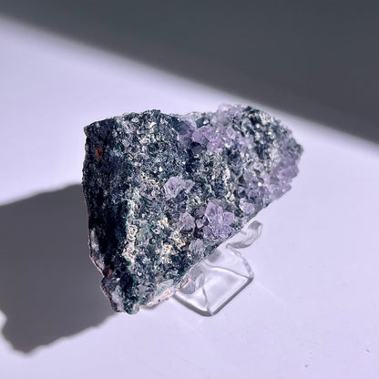 A138◇１点物◇瑪瑙とアメジスト共生◇91×46×17mm◇天然石・鉱物・パワーストーン