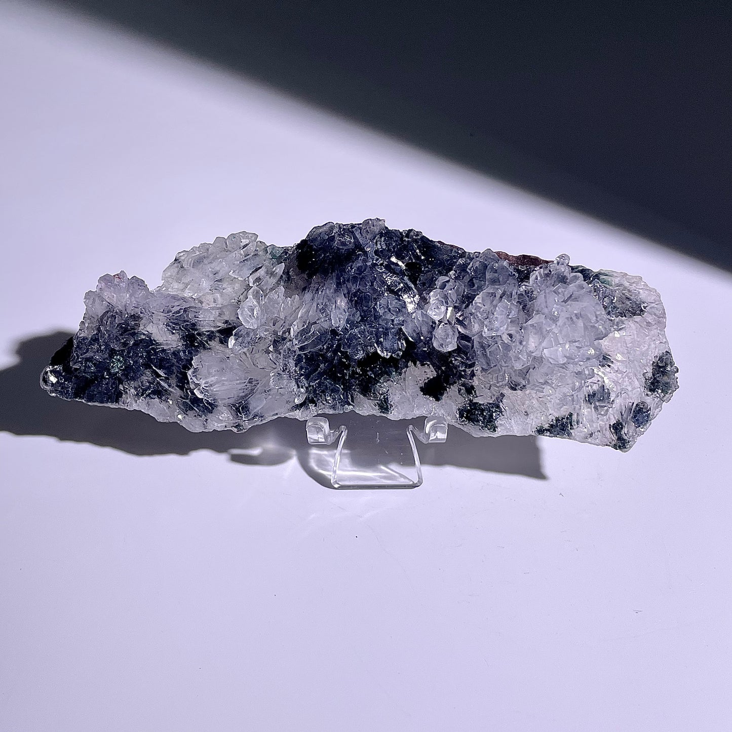 A139◇１点物◇瑪瑙とアメジスト共生◇131×38×19mm◇天然石・鉱物・パワーストーン