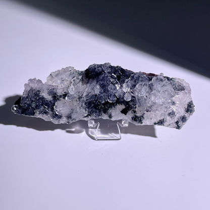 A139◇１点物◇瑪瑙とアメジスト共生◇131×38×19mm◇天然石・鉱物・パワーストーン