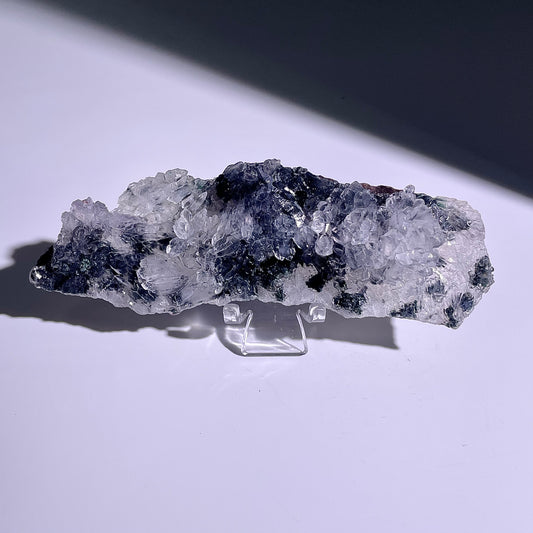 A139◇１点物◇瑪瑙とアメジスト共生◇131×38×19mm◇天然石・鉱物・パワーストーン
