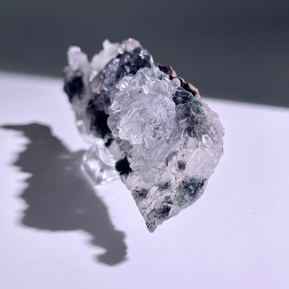 A139◇１点物◇瑪瑙とアメジスト共生◇131×38×19mm◇天然石・鉱物・パワーストーン