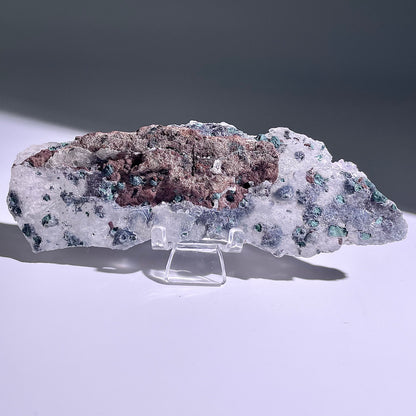 A139◇１点物◇瑪瑙とアメジスト共生◇131×38×19mm◇天然石・鉱物・パワーストーン