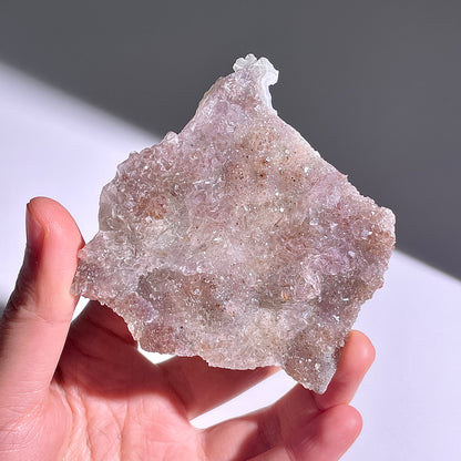 A140◇１点物◇瑪瑙とアメジスト共生◇72×74×14mm◇天然石・鉱物・パワーストーン