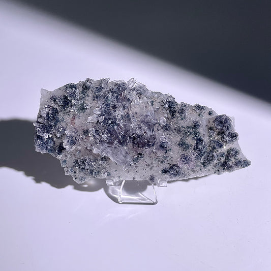 A143◇１点物◇瑪瑙とアメジスト共生◇104×47×14mm◇天然石・鉱物・パワーストーン