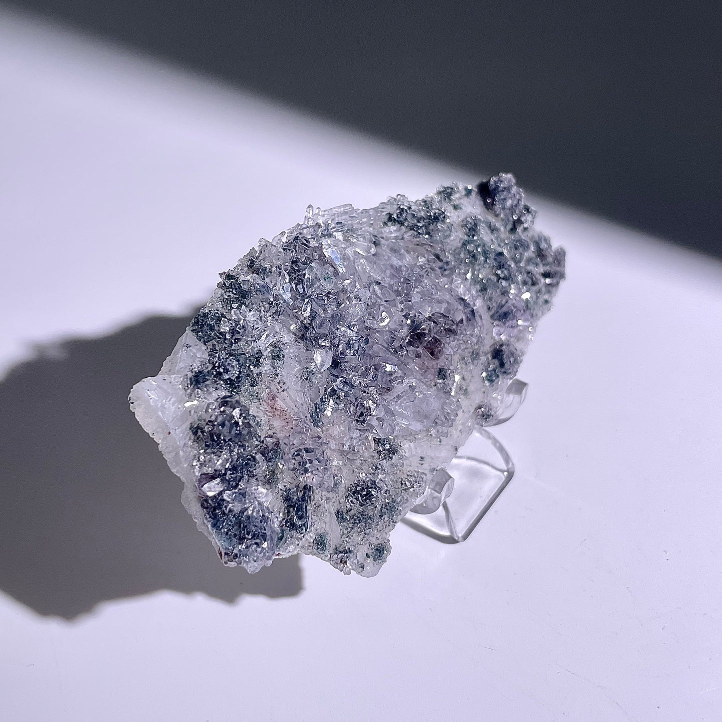 A143◇１点物◇瑪瑙とアメジスト共生◇104×47×14mm◇天然石・鉱物・パワーストーン
