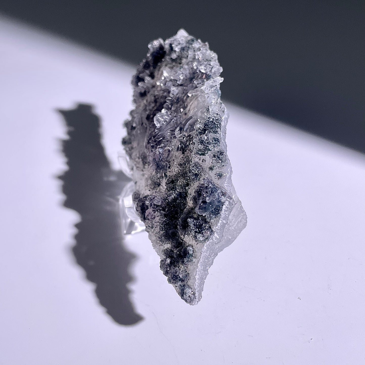 A143◇１点物◇瑪瑙とアメジスト共生◇104×47×14mm◇天然石・鉱物・パワーストーン