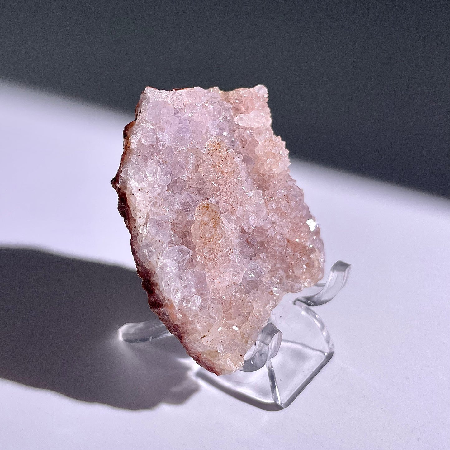 A144◇１点物◇瑪瑙とアメジスト共生◇45×44×13mm◇天然石・鉱物・パワーストーン