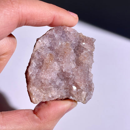 A144◇１点物◇瑪瑙とアメジスト共生◇45×44×13mm◇天然石・鉱物・パワーストーン